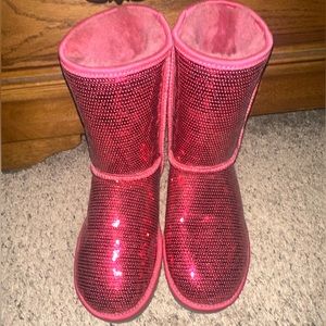 UGG Women Classic Short Sequin Boot